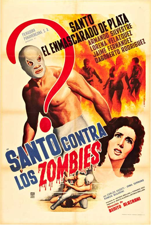 Santo Contra Los Zombies (1961) poster